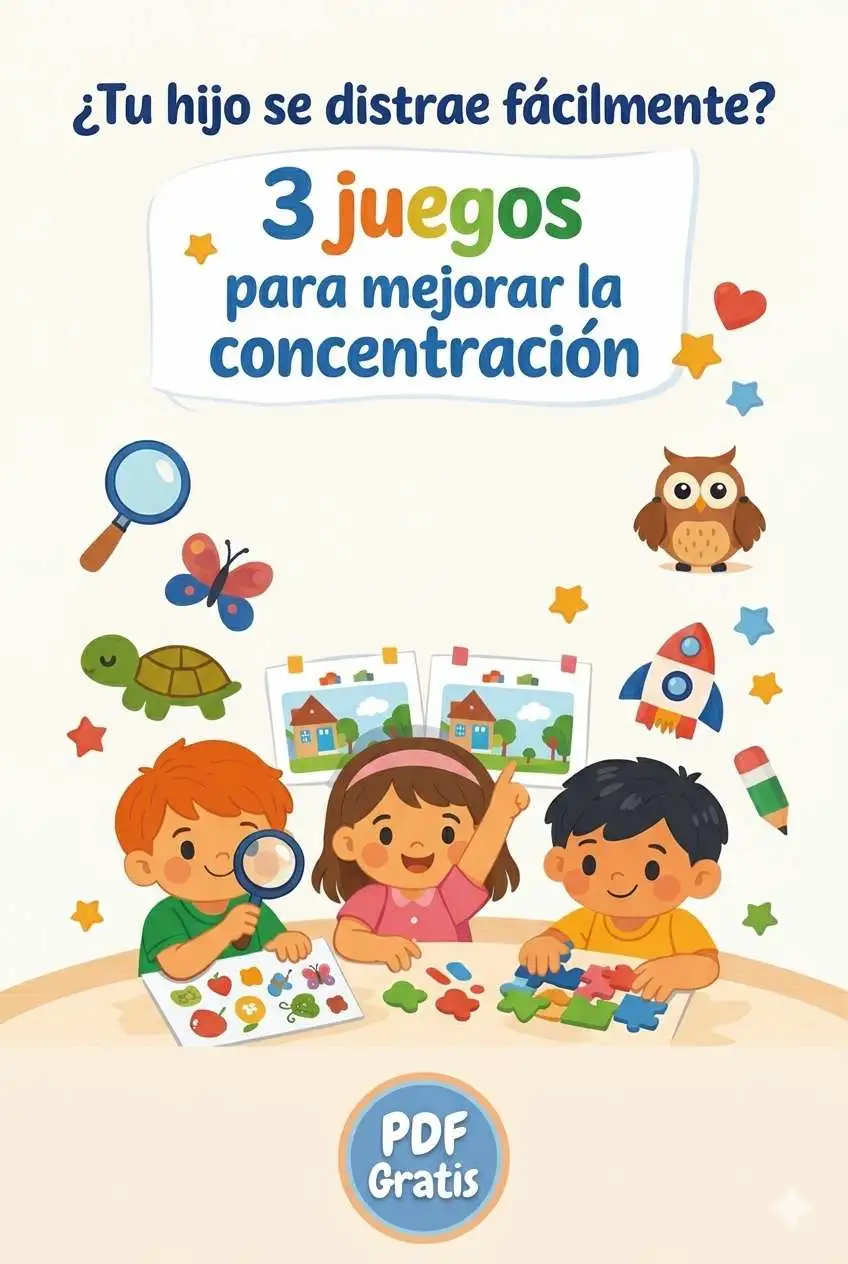 juegos para mejorar concentracion ninos